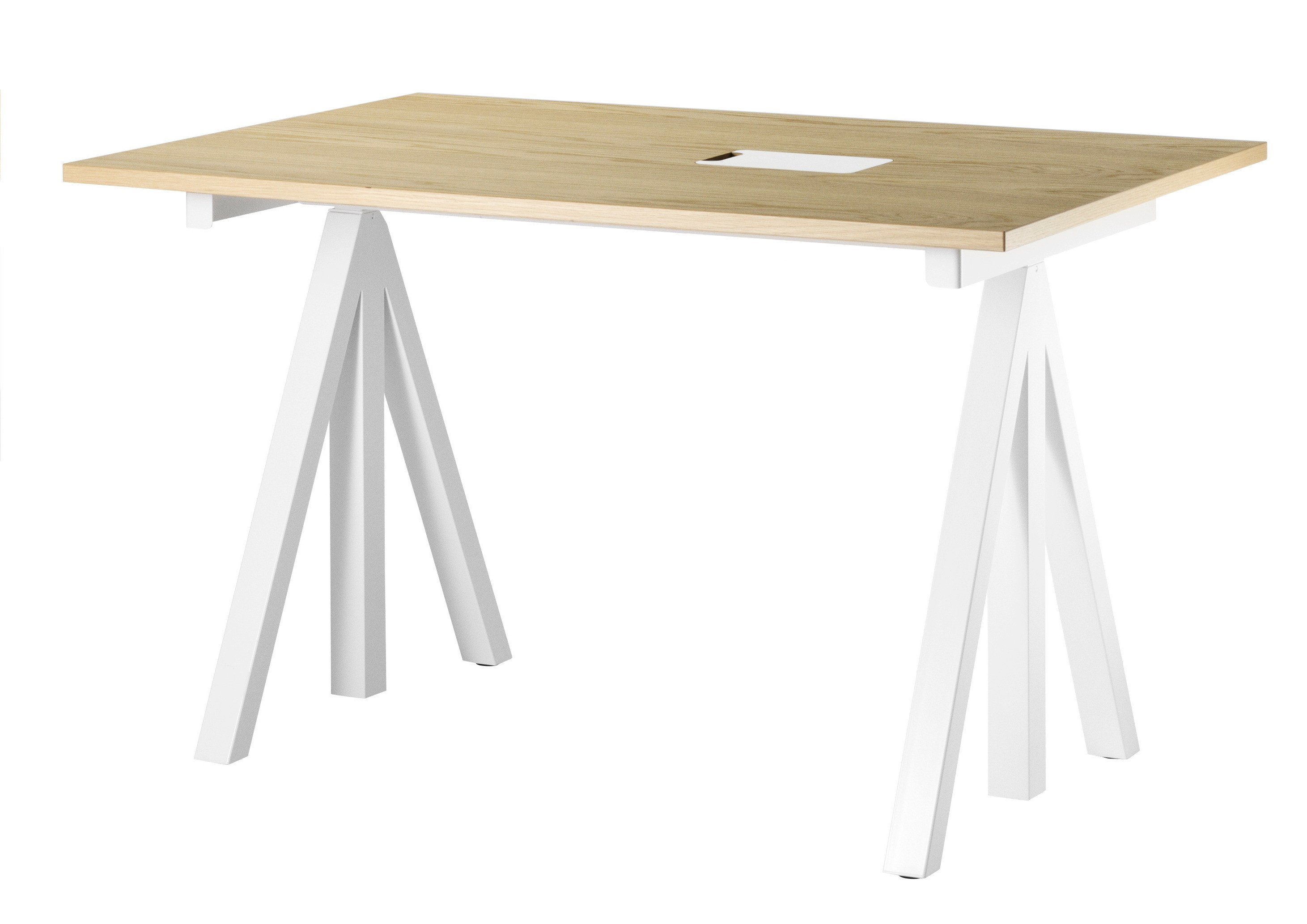 Work desk, oak, 120x78 cm