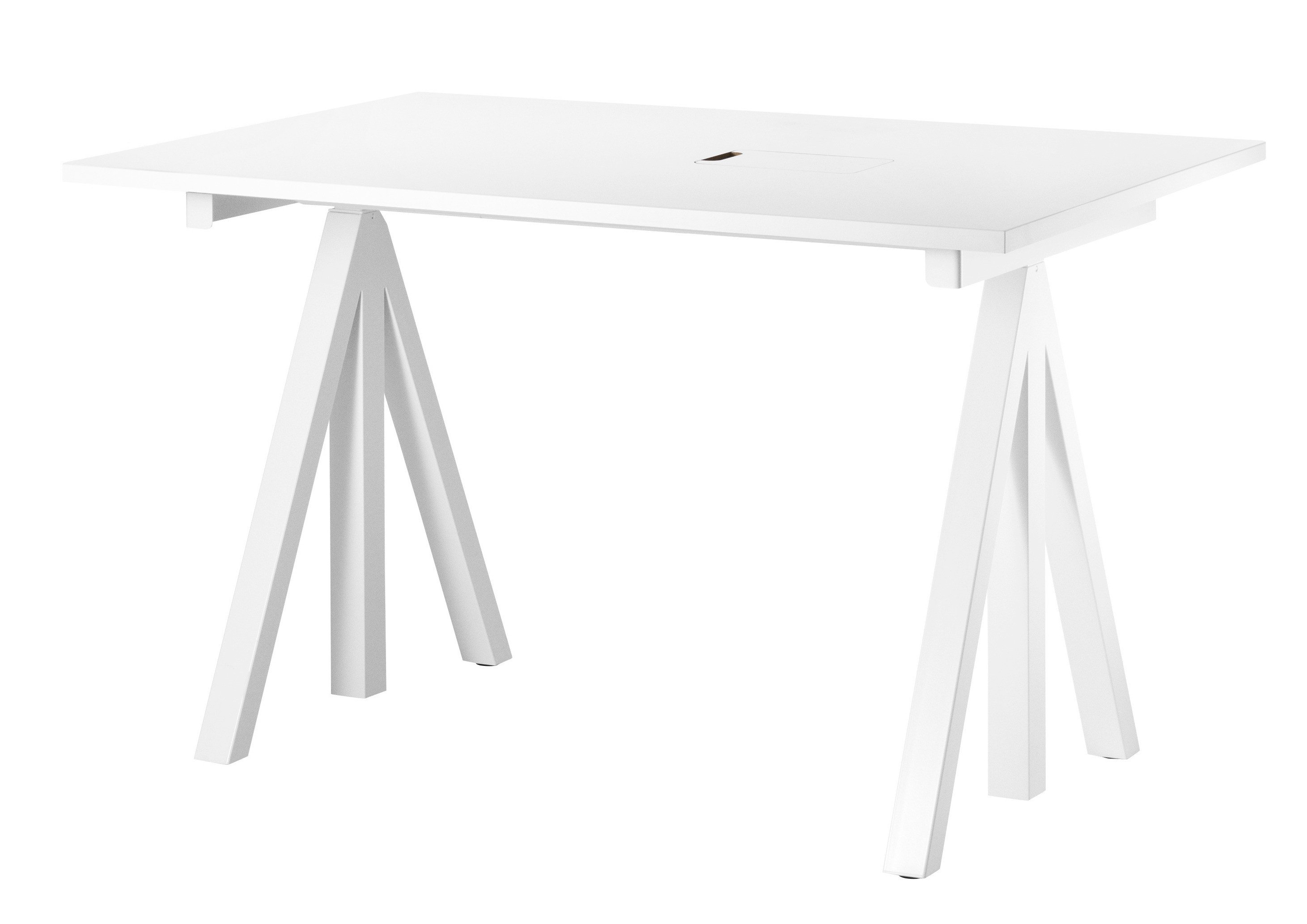 Work desk, white, 120x78 cm
