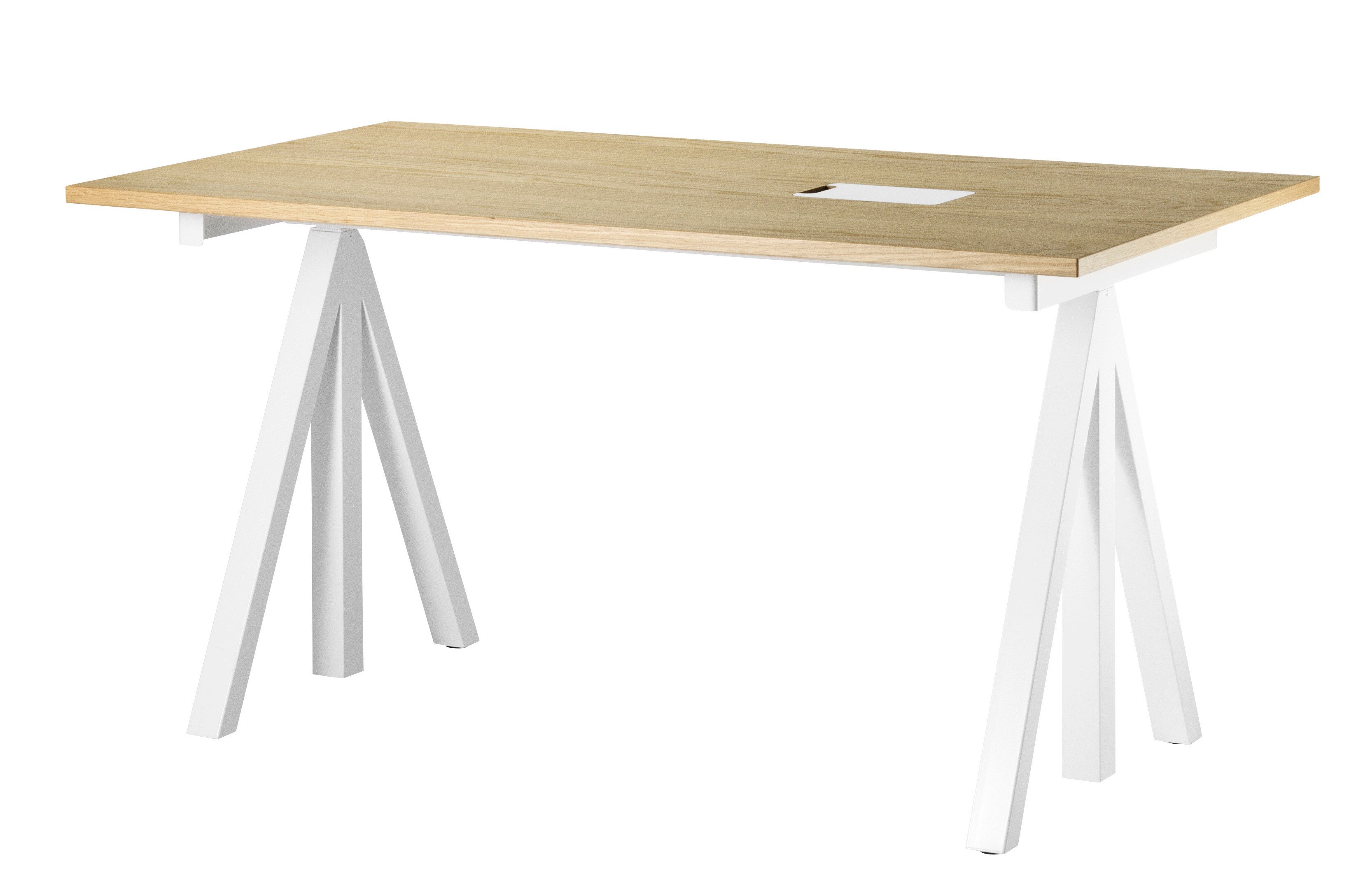 Work desk, oak, 140x78 cm