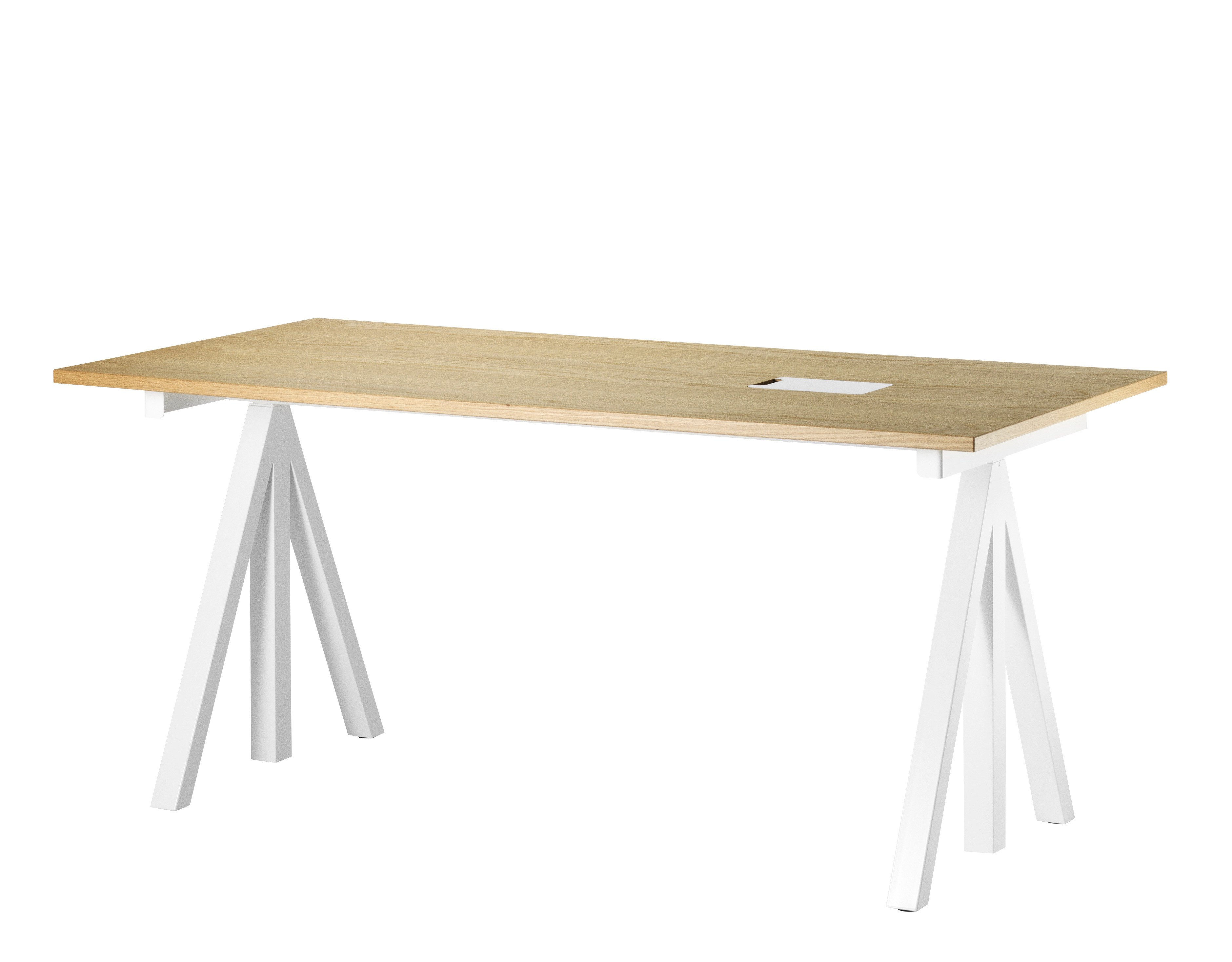 Work desk, oak, 160x78 cm